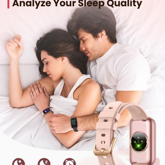 Fitness Tracker- Smart Watches for Women Men with 24/7 Heart Rate Monitor O2.Fi